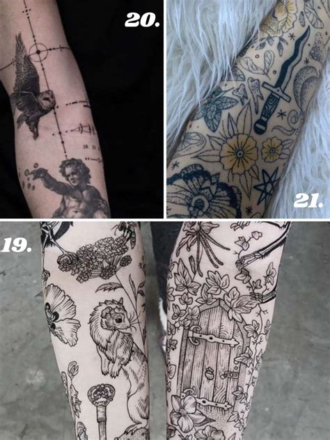 10 Gap Filler Tattoo Filler Ideas That Will Blow Your Mind