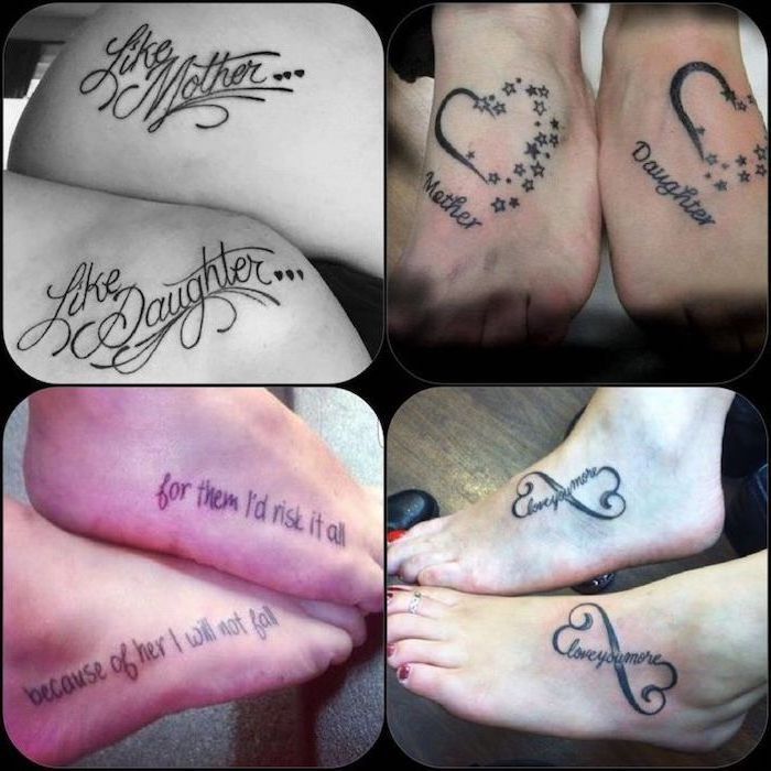 1001 Ideas For Heartwarming Mother Daughter Tattoos