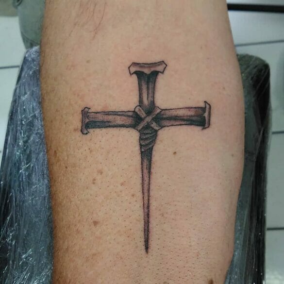 101 Best Nail Cross Tattoo That You Will Have To See To Believe 101 Best Nail Cross Tattoo That You Will Have To See To Believe