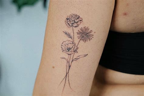 11 October Birth Flower Tattoo Ideas That Will Blow Your Mind 11 October Birth Flower Tattoo Ideas That Will Blow Your Mind