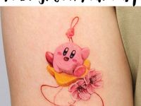 15 Kirby Tattoo Ideas Kirby Tattoos Pixel Tattoo