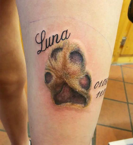 20 Memorial Dog Tattoo Ideas 20 Memorial Dog Tattoo Ideas