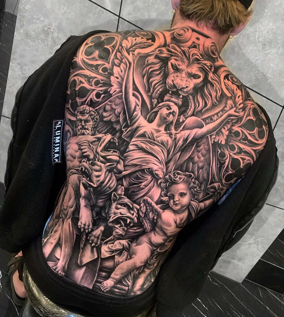 23 Awesome Back Tattoos For Men Upper Back To Full Back Tattoos
