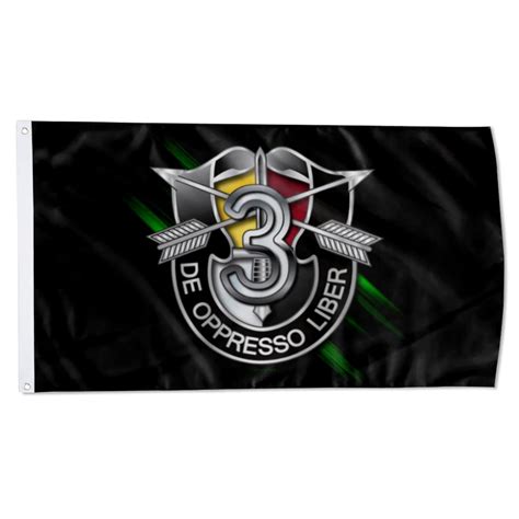 2But 3Rd Special Forces Group Sfg De Oppresso Liber Numeral Flag Us