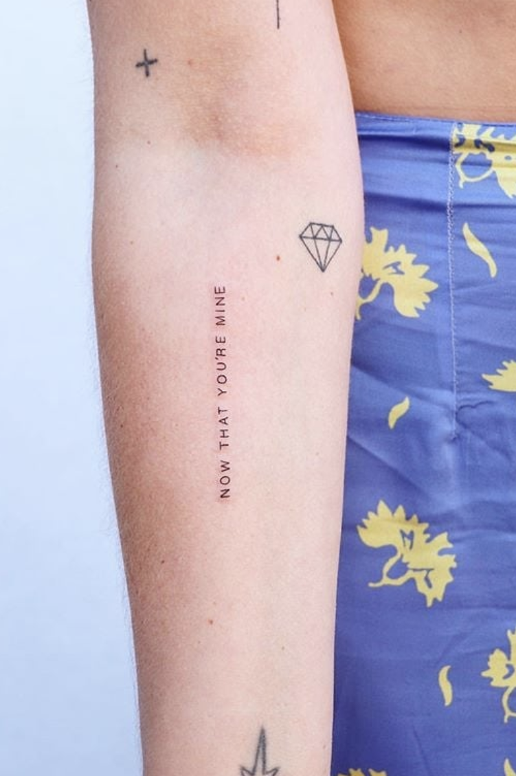 30 Cute Quote Tattoo Design Ideas Tattoo Quotes Small Quote Tattoos