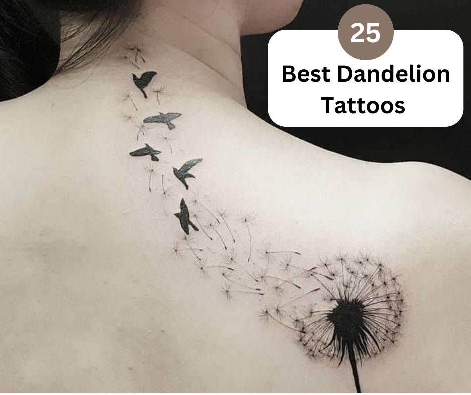 33 Beautiful Dandelion Tattoos With Meaning Fabbon