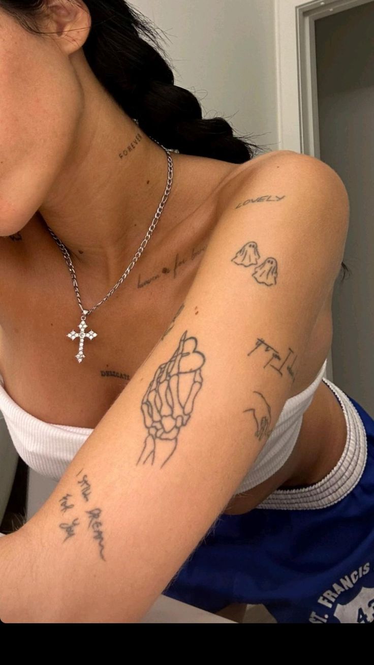 35 Nessa Barrett Ideas In 2022 Barrett Dainty Tattoos Mini Tattoos