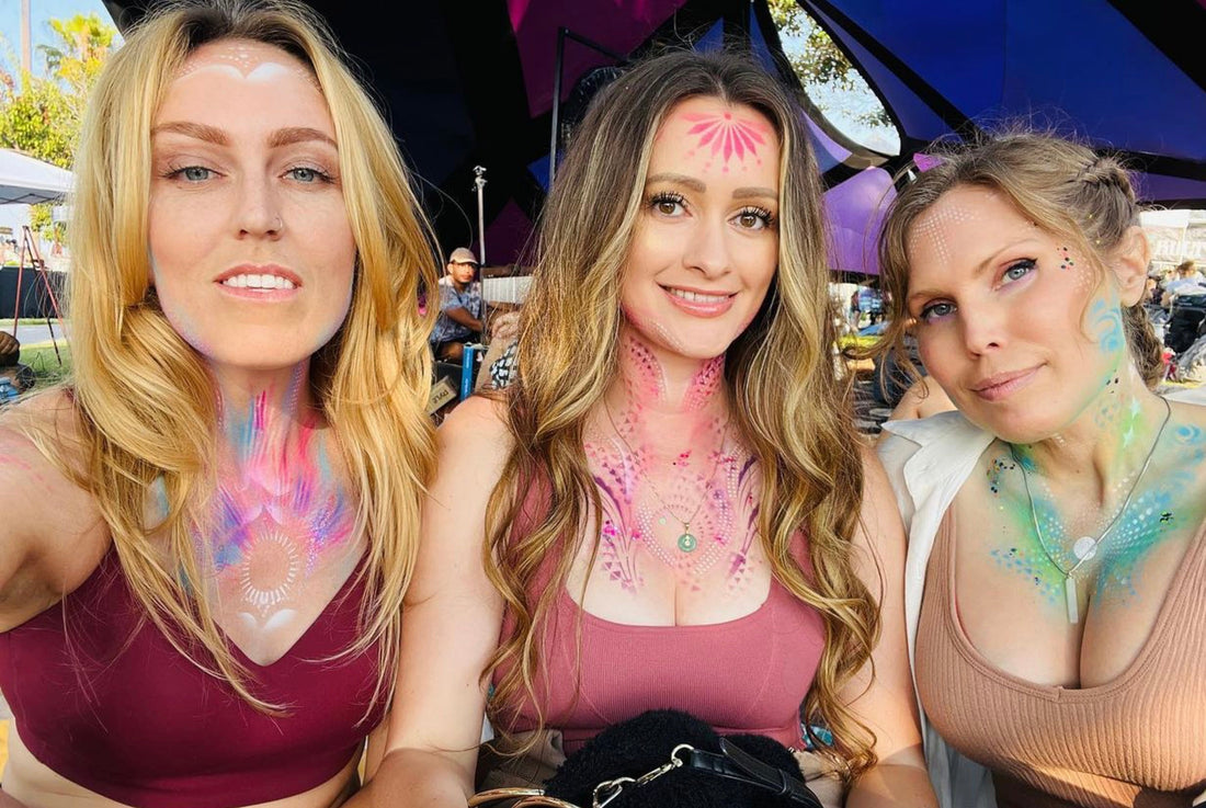 4 Primary Color Airbrush Temporary Tattoo Body Painting Set Black Red 4 Primary Color Airbrush Temporary Tattoo Body Painting Set Black Red