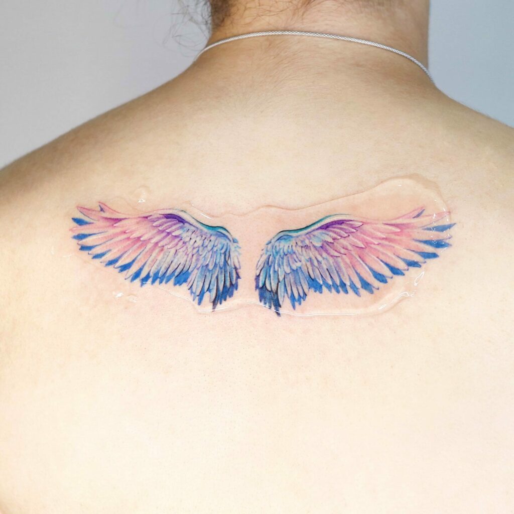 45 Marvelous Angel Wings Tattoos Many Attractive Ideas Check More At