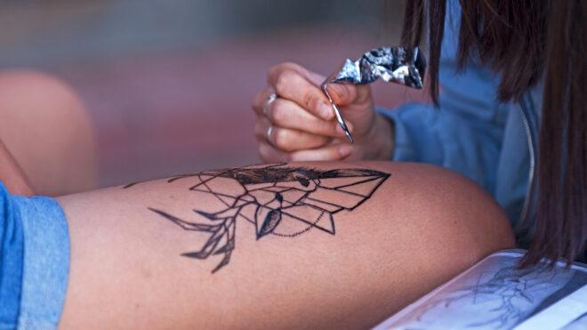 50 Bold Thigh Tattoos That Are Truly Stunning Cafemom Com