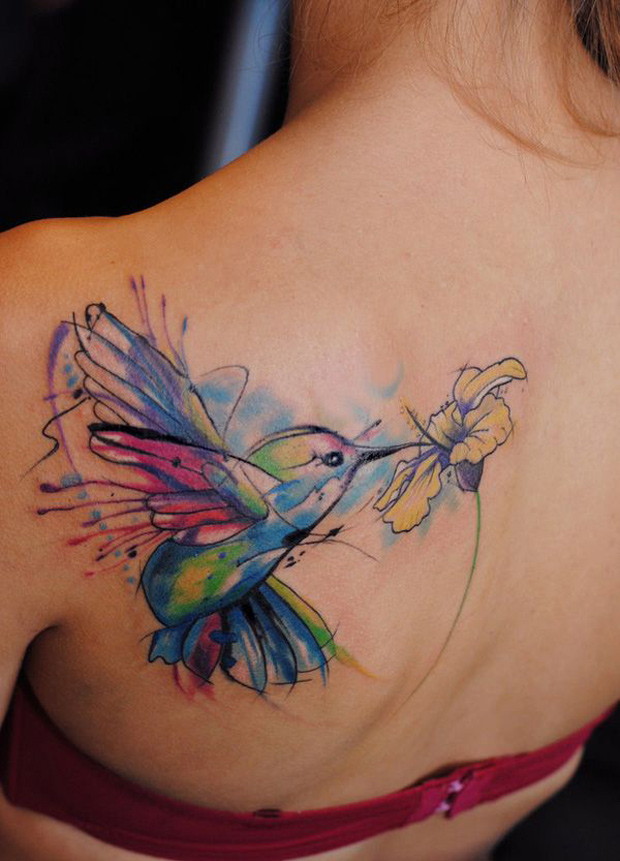 50 Watercolor Hummingbird Tattoos Designs Amp Ideas 2019 Tattoo Ideas