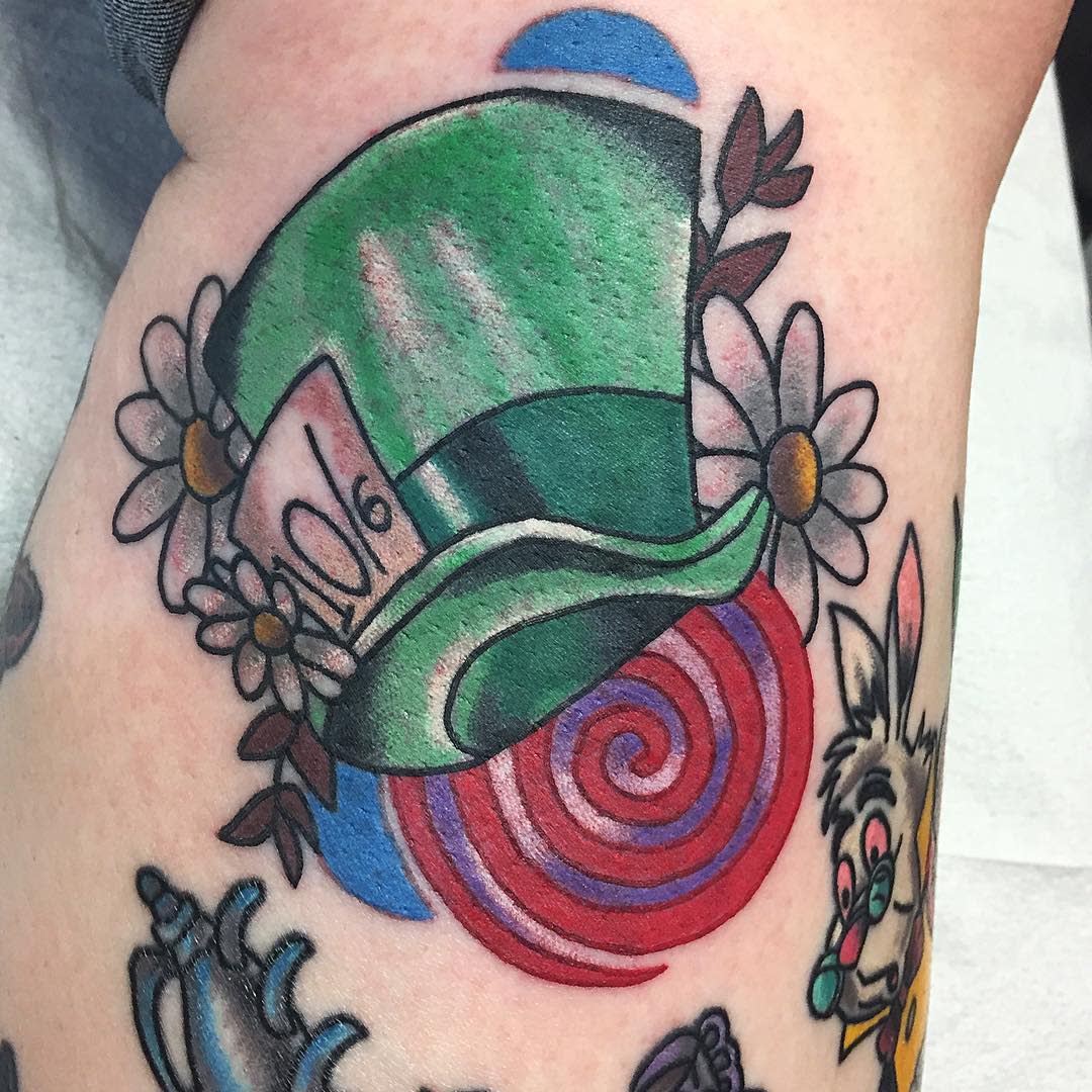 500 Best Mad Hatter Tattoo Ideas Designs And Meaning 2026