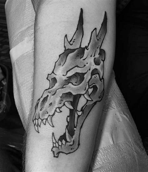 60 Awesome Dragon Skull Tattoo Designs For Men 2024 Guide 60 Awesome Dragon Skull Tattoo Designs For Men 2024 Guide