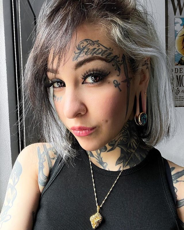 60 Creative Face Tattoos To Show Off Your Personality Meanings Designs And Ideas