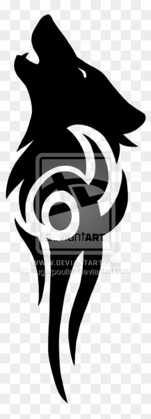60 Tribal Wolf Tattoos Designs And Ideas Simple Tribal Wolf Designs Free Transparent Png Clipart Images Download