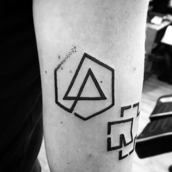 70 Linkin Park Tattoo Ideas For Men Rock Band Designs