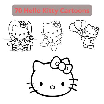 70 Printable Hello Kitty Coloring Pages End Of Year Summer Activities