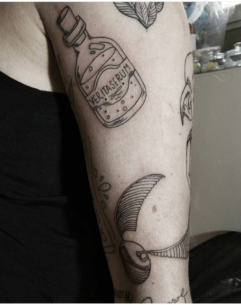 80 Best Harry Potter Tattoos For True Fans The Xo Factor Harry