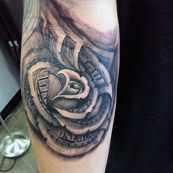 81 Stunning Money Rose Tattoo Designs For Men 81 Stunning Money Rose Tattoo Designs For Men