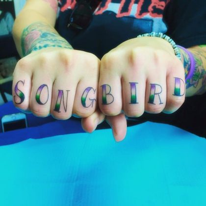 88 Badass Knuckle Tattoos That Look Powerful