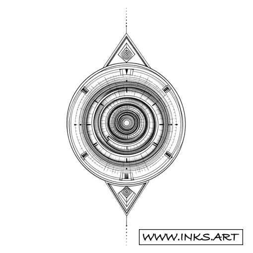 A Golden Spiral Tattoo Often Inspired By The Fibonacci Sequence And Golden Ratio Can Symbolize Mathematical Beauty Precision Harmony And The Cyclical Nature Of Life It Can Also Represent Growth Evolution And