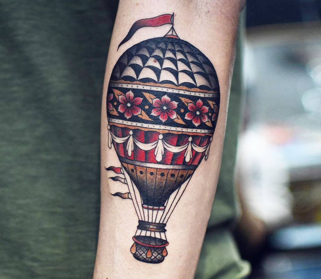 Air Balloon Tattoo