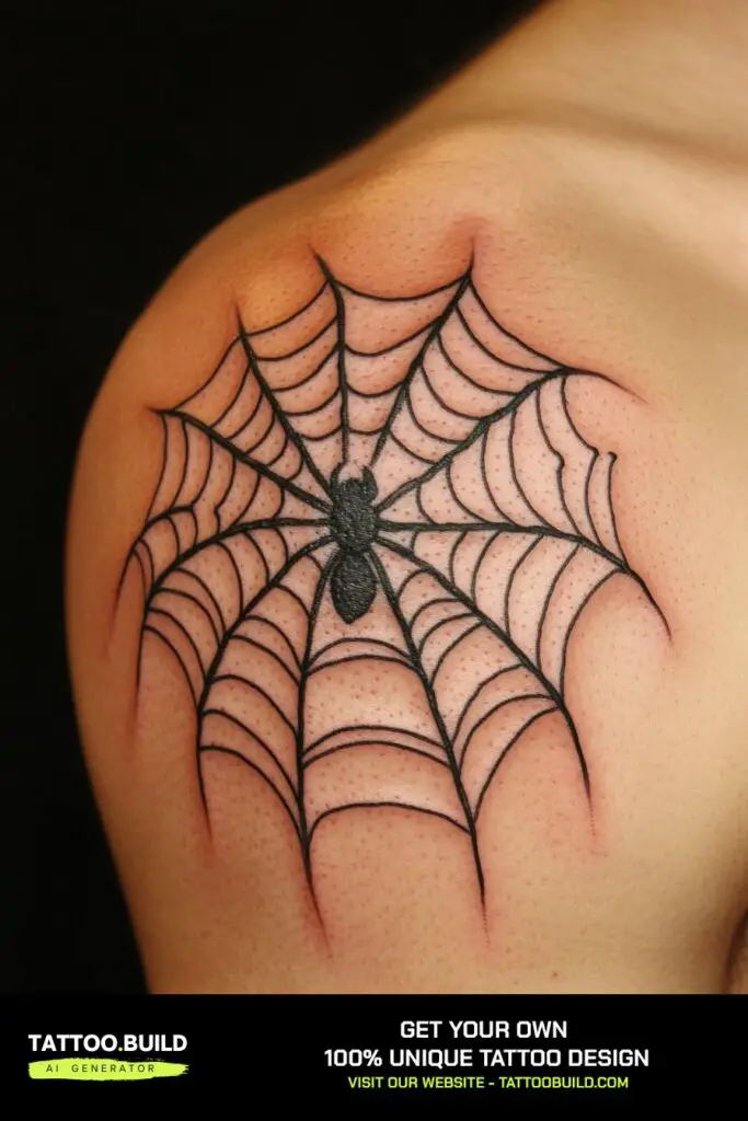 Awesome Cobweb Tattoo For Inspiration Tattoo Build