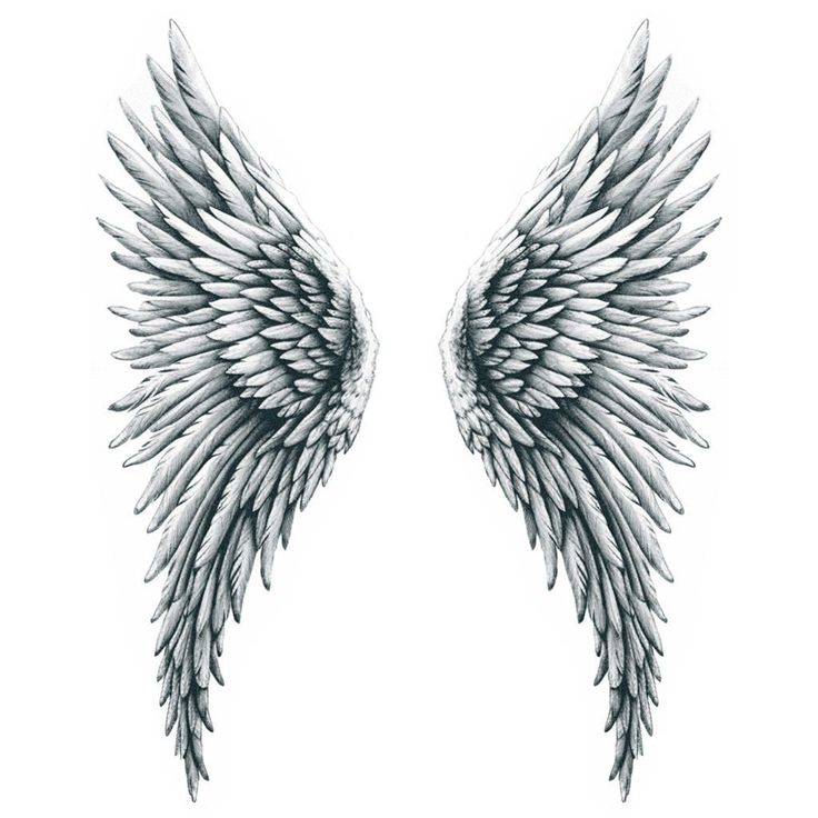 Back Tattoo Angel Wings