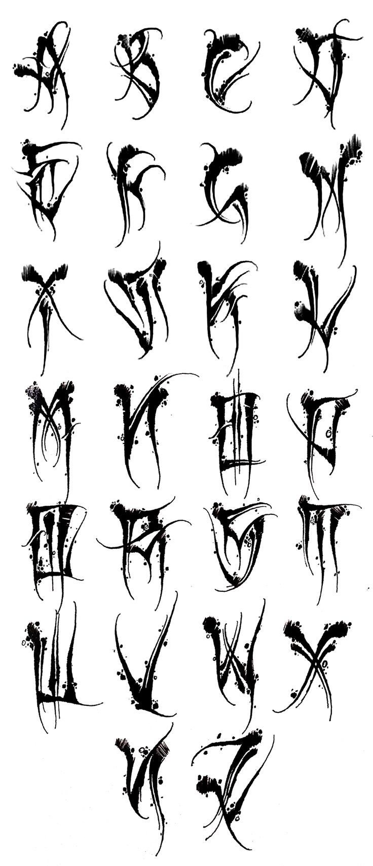 Best Font For Tattoo Lettering Designerstolf