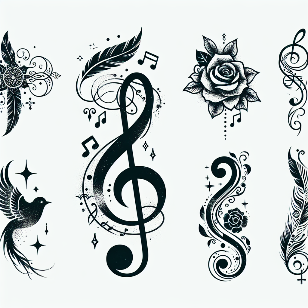 Best Treble Clef Tattoo Ideas Vondy 5580465