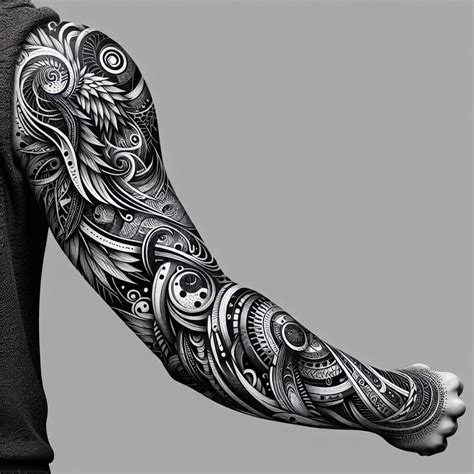 Black And Grey Tattoo