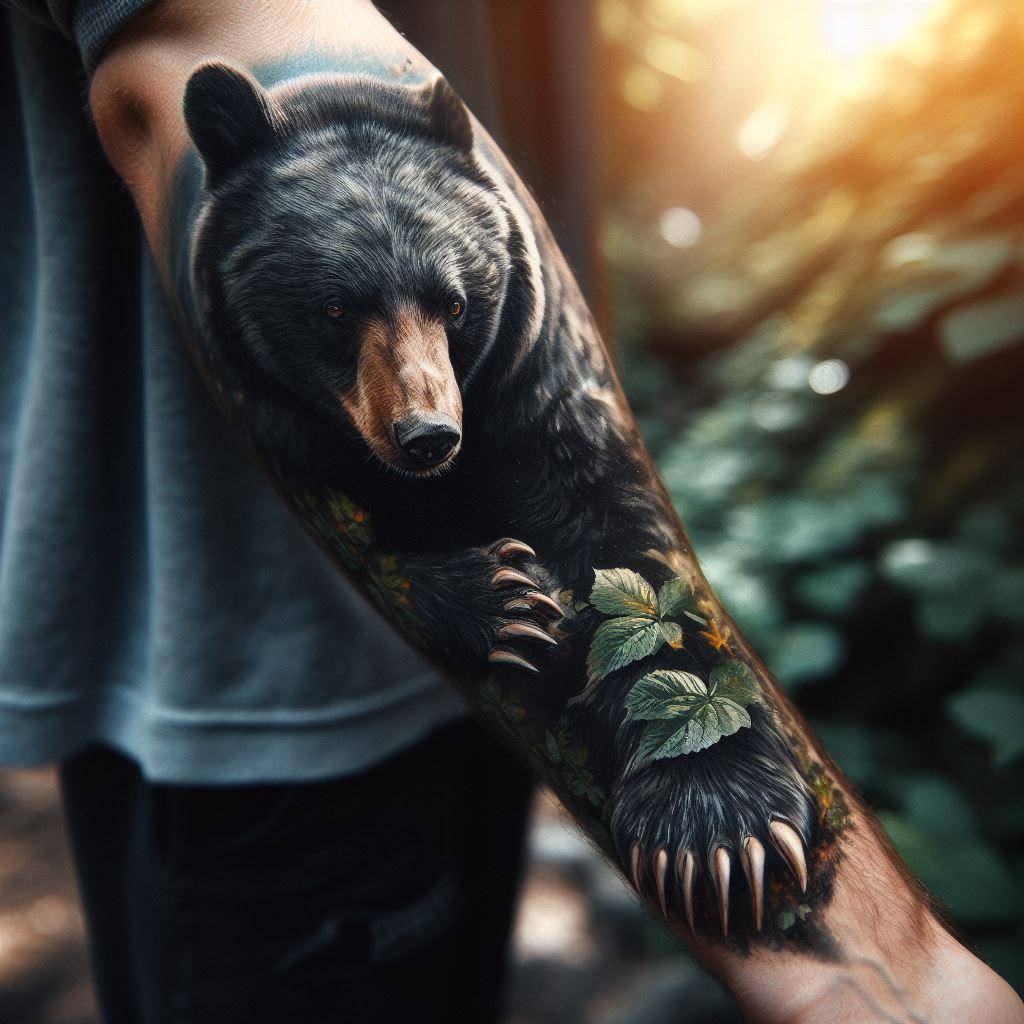 Black Bear Tattoo