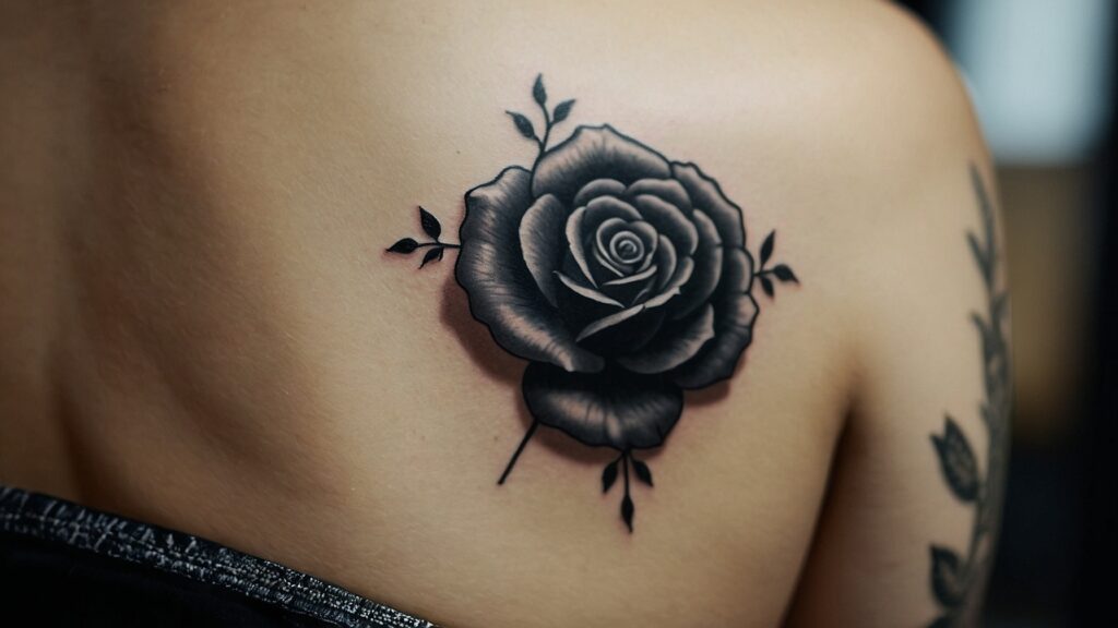 Black Rose Tattoo