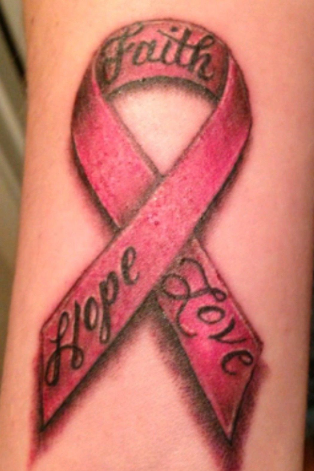 Cancer Ribbon Tattoo Designs For Men