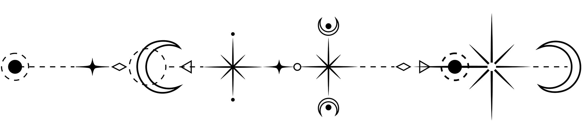 Celestial Tattoos Stars Moons More 1230 Ideas Inkbox