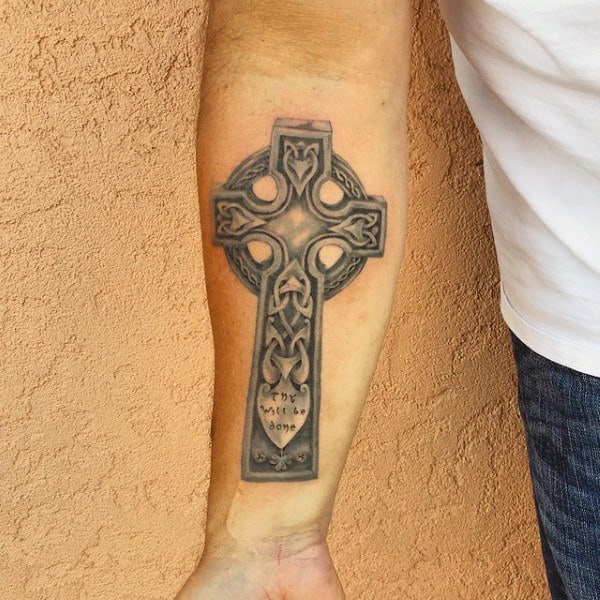 Celtic Cross Tattoos Forearm Celtic Cross Tattoos Forearm