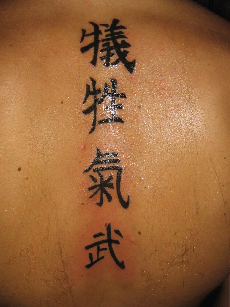 Chinese Symbol Tattoos
