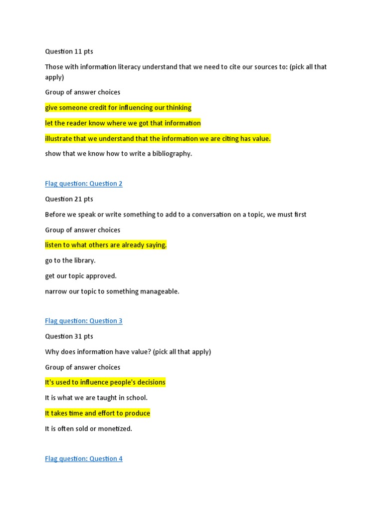 Stem Phd Candidates: Citations Are Needed: Quiz