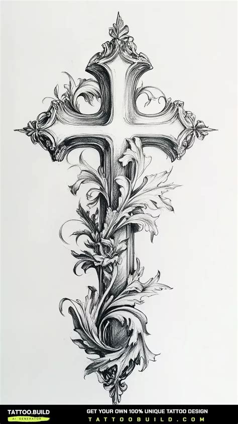 Cool Tattoo Cross Designs