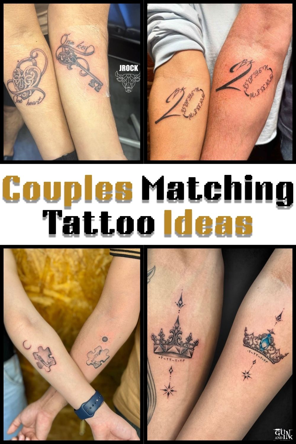 Couples Matching Tattoo Ideas