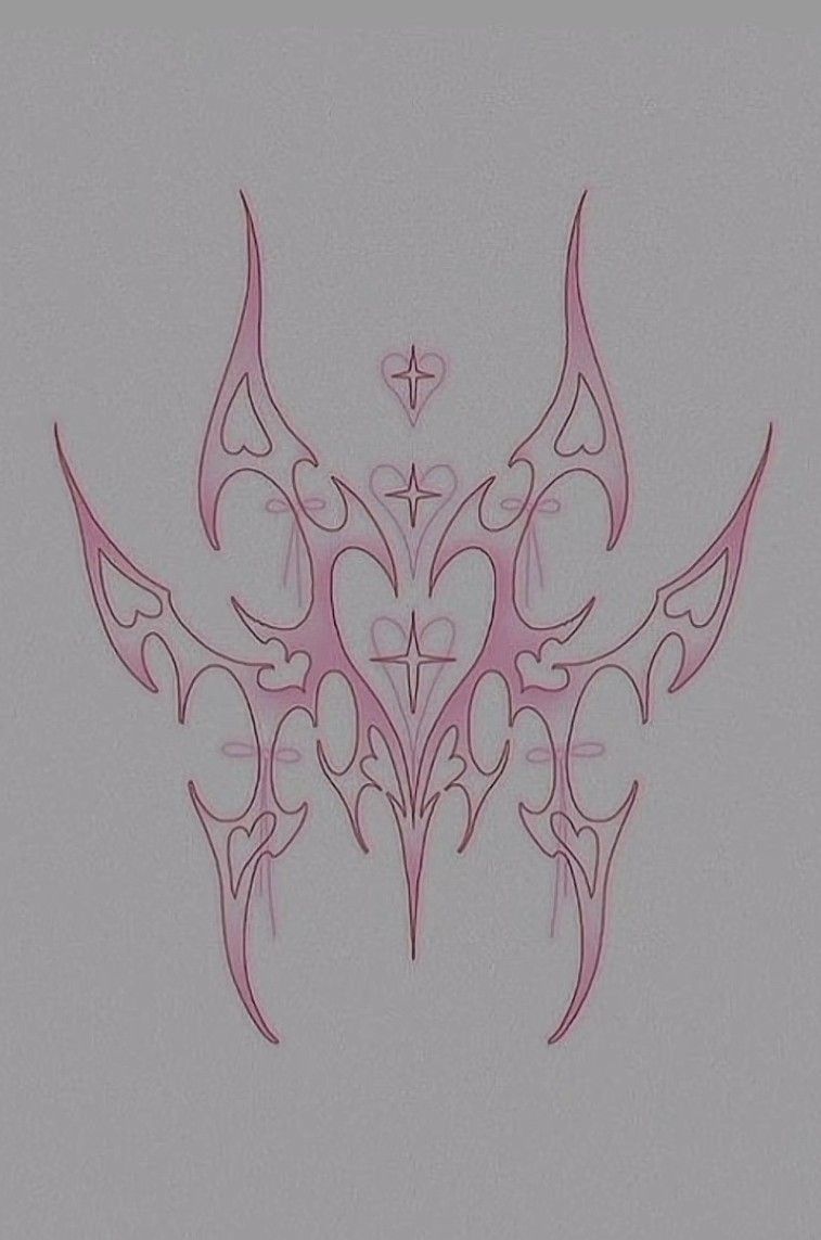 Cyber Sigilism Chest Tattoo