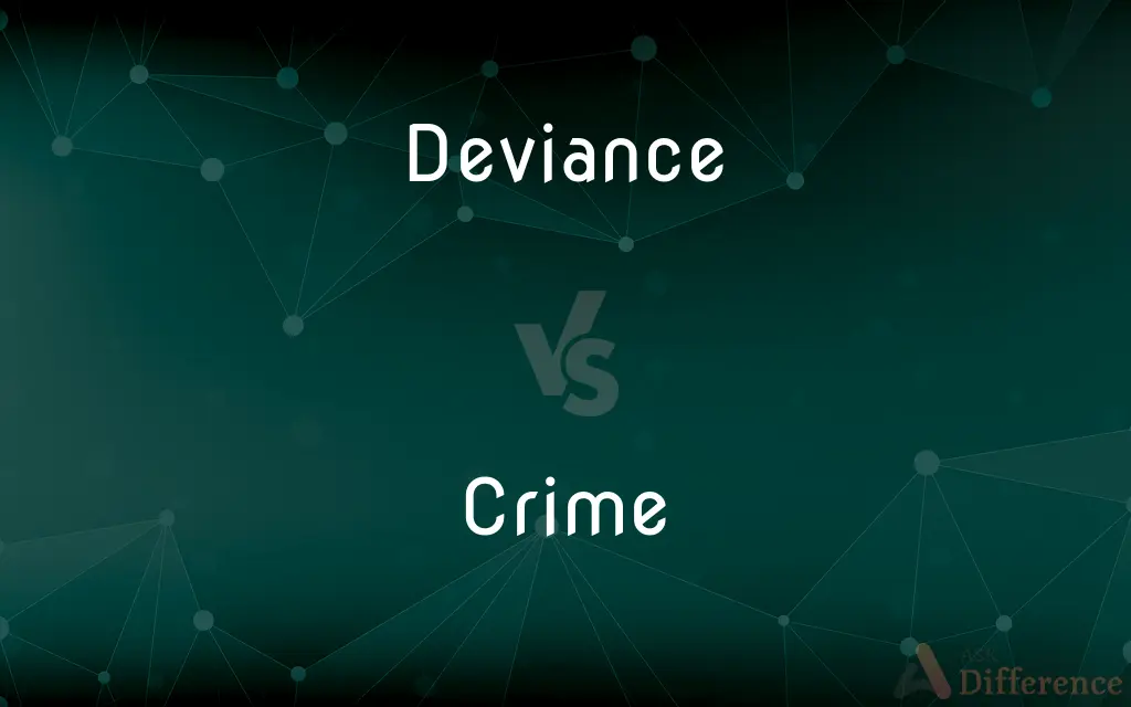 Deviance Vs Crime Ex: Distinguishing Social Deviance From Law