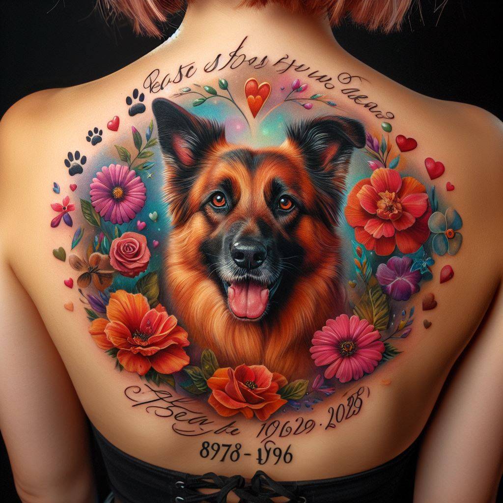 Dog Memorial Tattoo Ideas Design Talk Dog Memorial Tattoo Ideas Design Talk