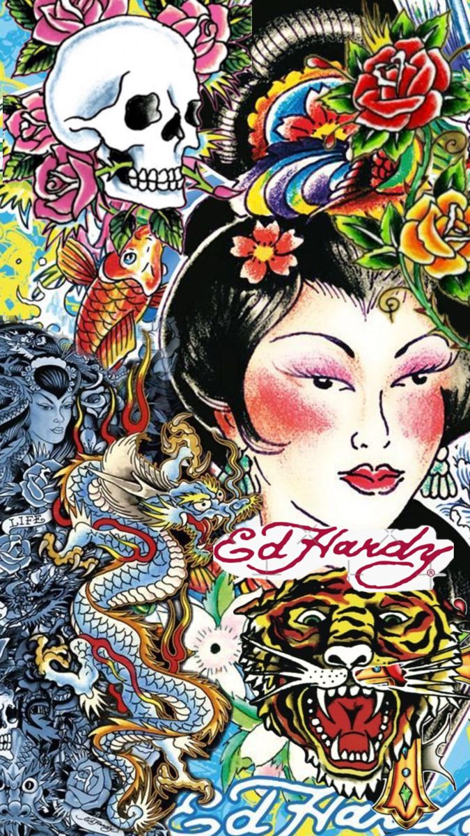 Ed Hardy Tattoos Etsy