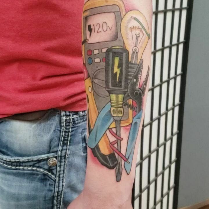 Electrical Tattoo Designs