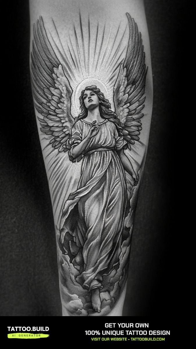 Exploring The Beauty And Symbolism Of Angel Tattoos For Women