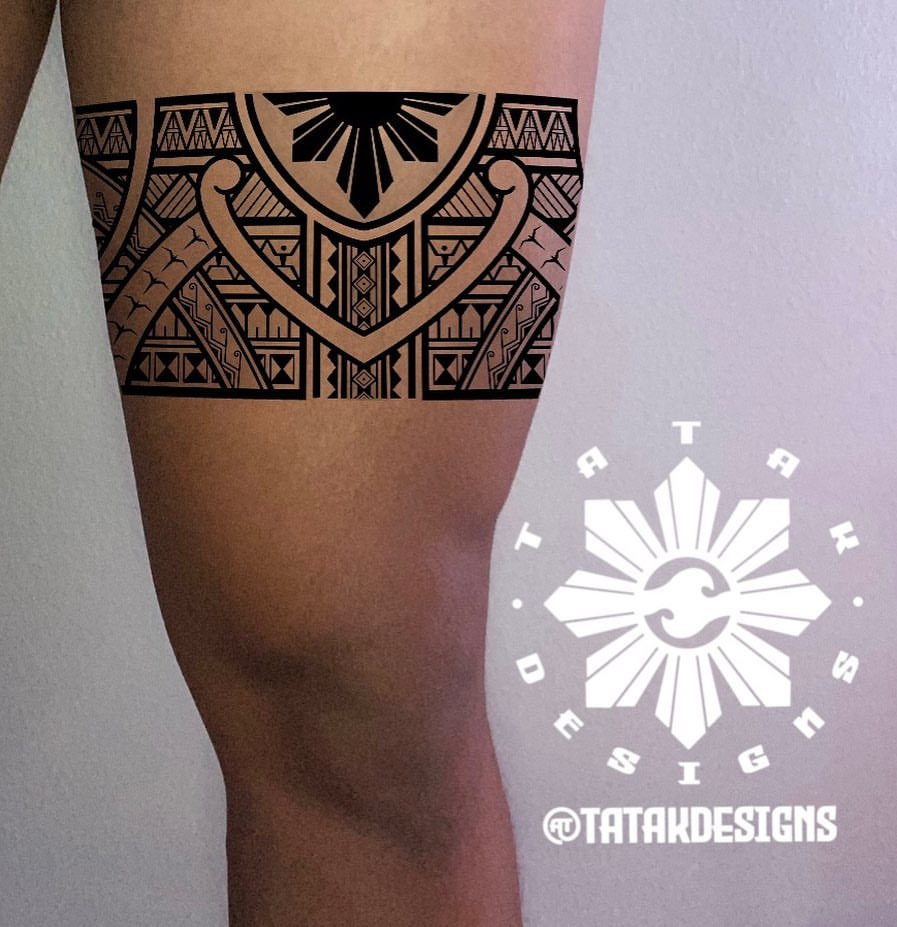 Filipino Tribal Tattoo Female Meaning Design Talk Filipino Tribal Tattoo Female Meaning Design Talk