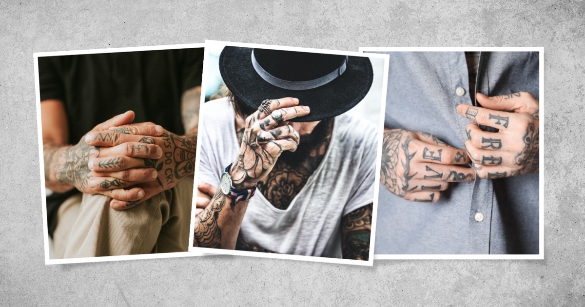 Finger Tattoos For Men Digits Defined By Bold Ink Finger Tattoos For Men Digits Defined By Bold Ink
