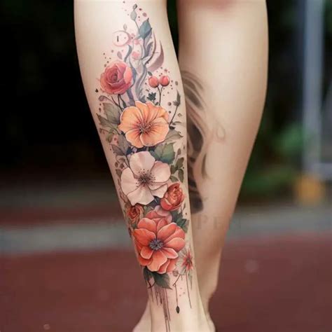 Floral Leg Tattoo Designs Tattoo Build Floral Leg Tattoo Designs Tattoo Build