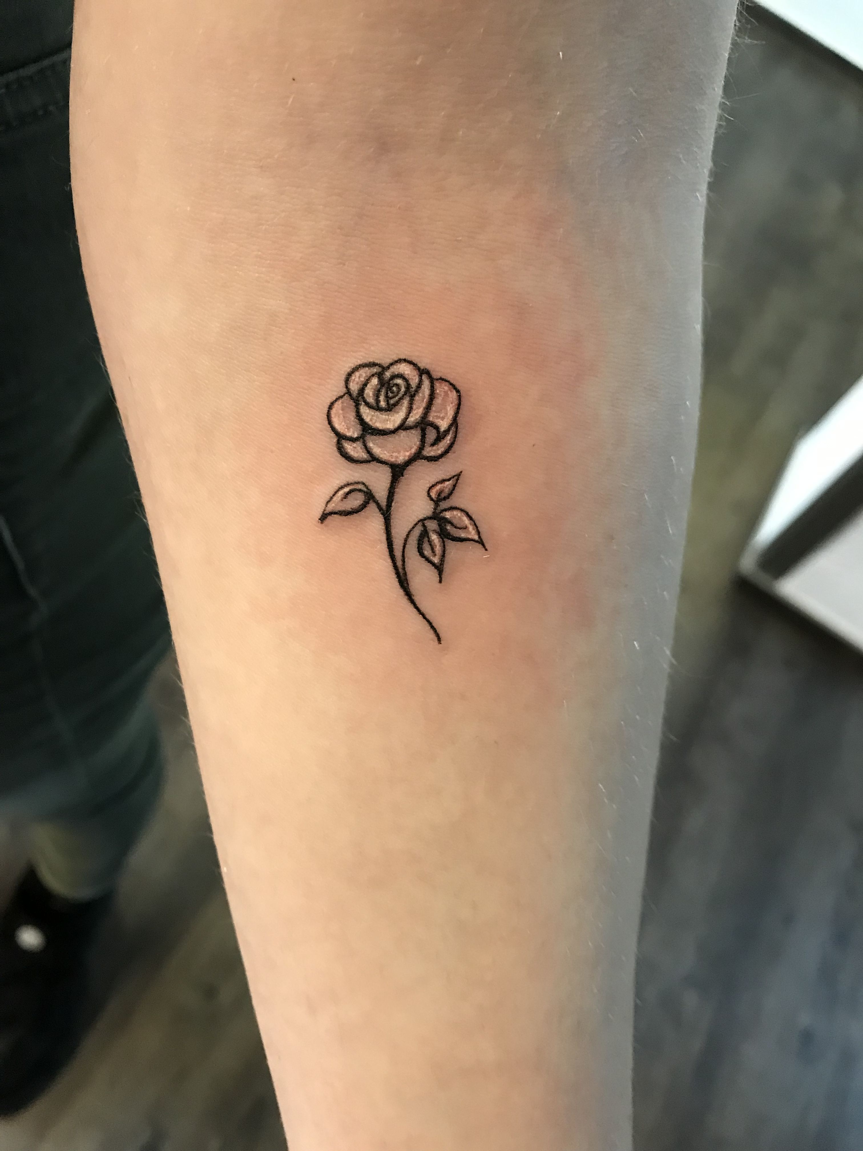 Flower And Rose Tattoos